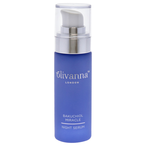 Bakuchiol Miracle Night Serum by Olivanna for Women - 1 oz Serum